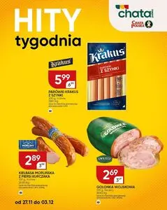 Gazetka promocyjna Chata Polska, ważna od 2025-11-27 do 2025-12-03.