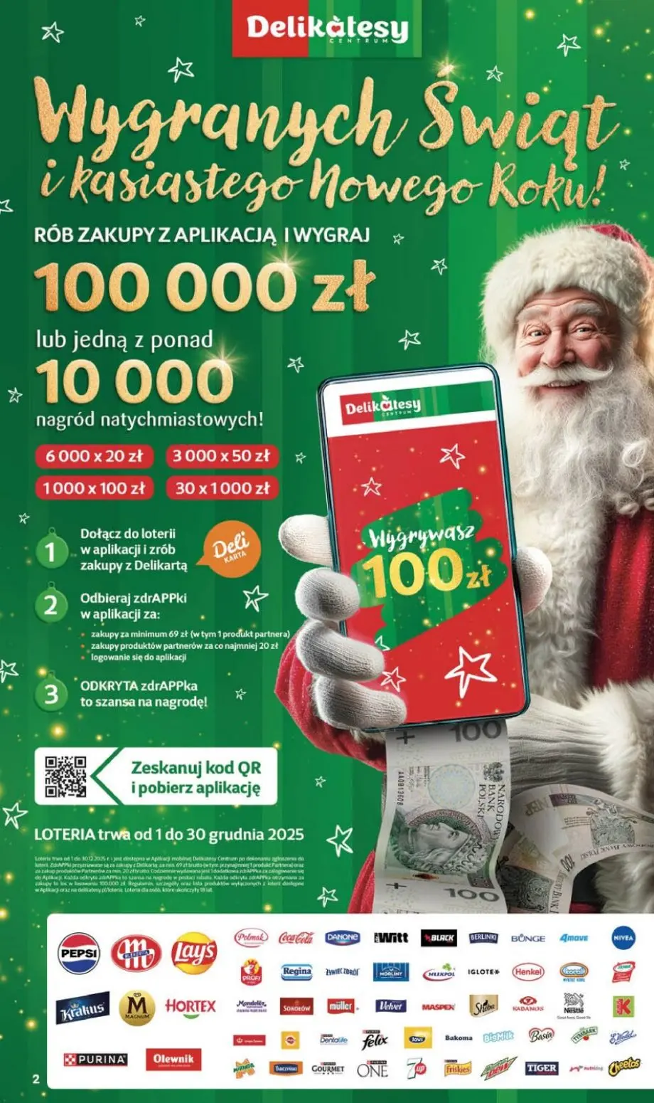 gazetka promocyjna Delikatesy Centrum Bliskich Świąt! - Strona 2