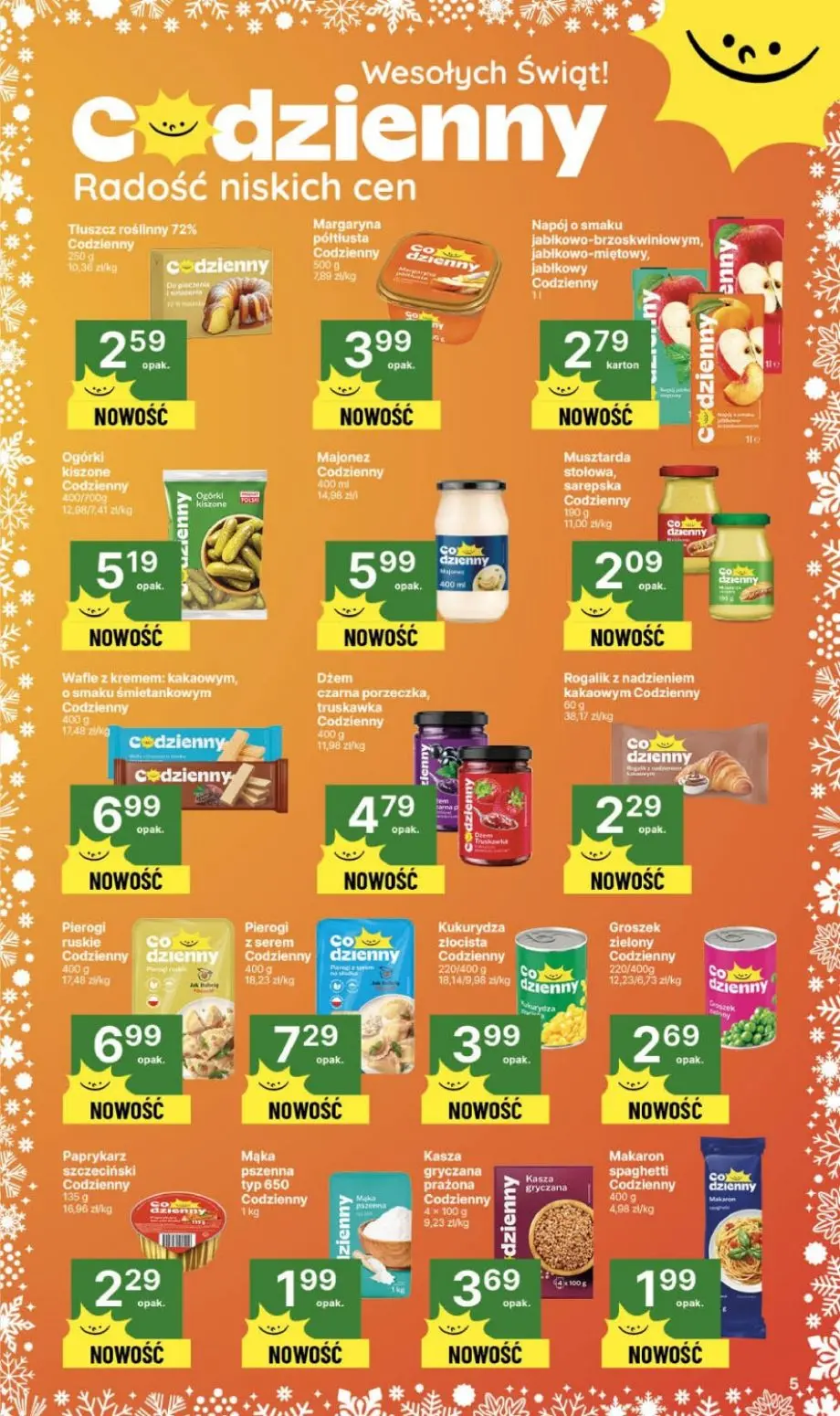 gazetka promocyjna Delikatesy Centrum Bliskich Świąt! - Strona 5