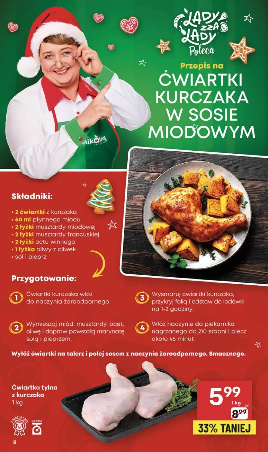 gazetka promocyjna Delikatesy Centrum Bliskich Świąt! - Strona 8