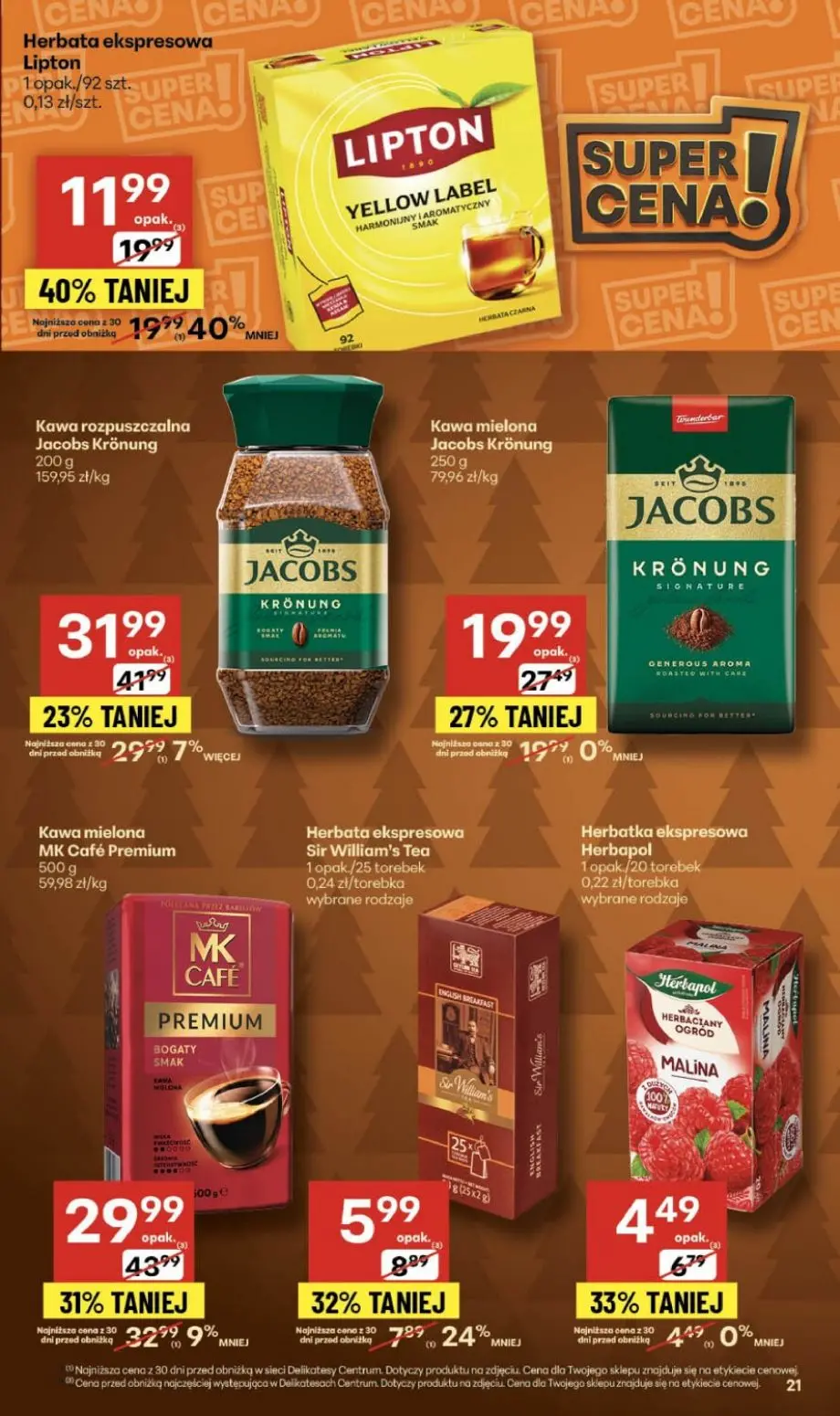 gazetka promocyjna Delikatesy Centrum Bliskich Świąt! - Strona 21