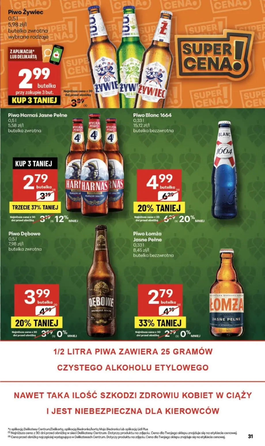 gazetka promocyjna Delikatesy Centrum Bliskich Świąt! - Strona 31