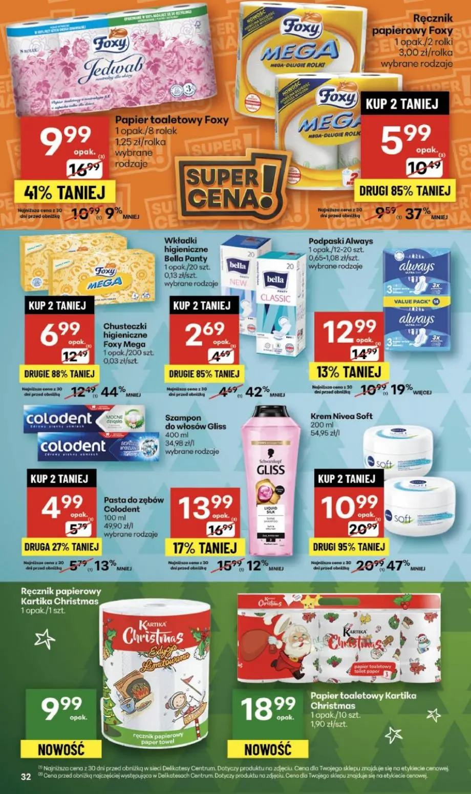 gazetka promocyjna Delikatesy Centrum Bliskich Świąt! - Strona 32