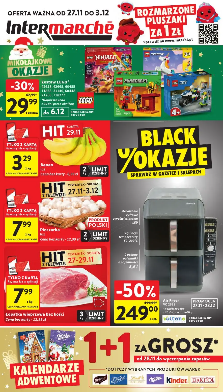 gazetka promocyjna Intermarche Mikołajkowe okazje - Strona 1