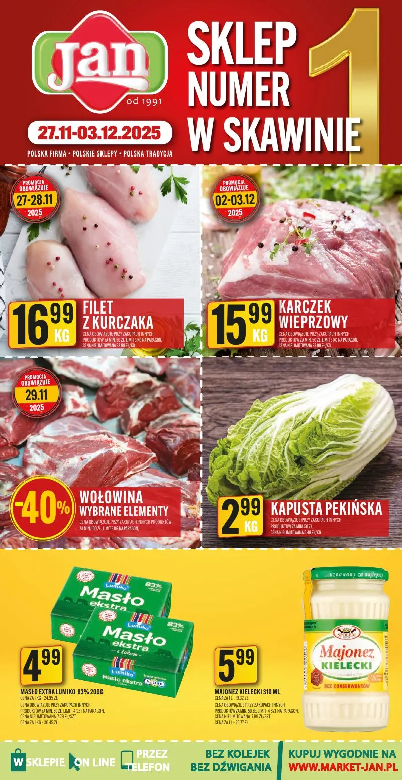 gazetka promocyjna Jan Skawina - Strona 1