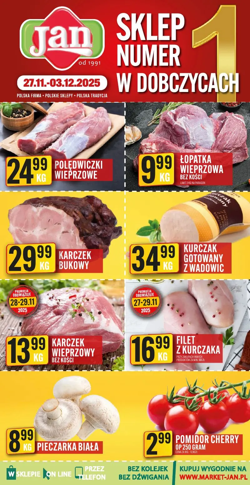 gazetka promocyjna Jan Dobczyce - Strona 1