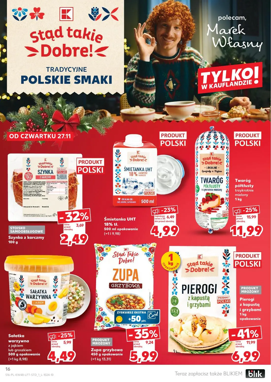 gazetka promocyjna Kaufland Święta takie jak lubisz! - Strona 16