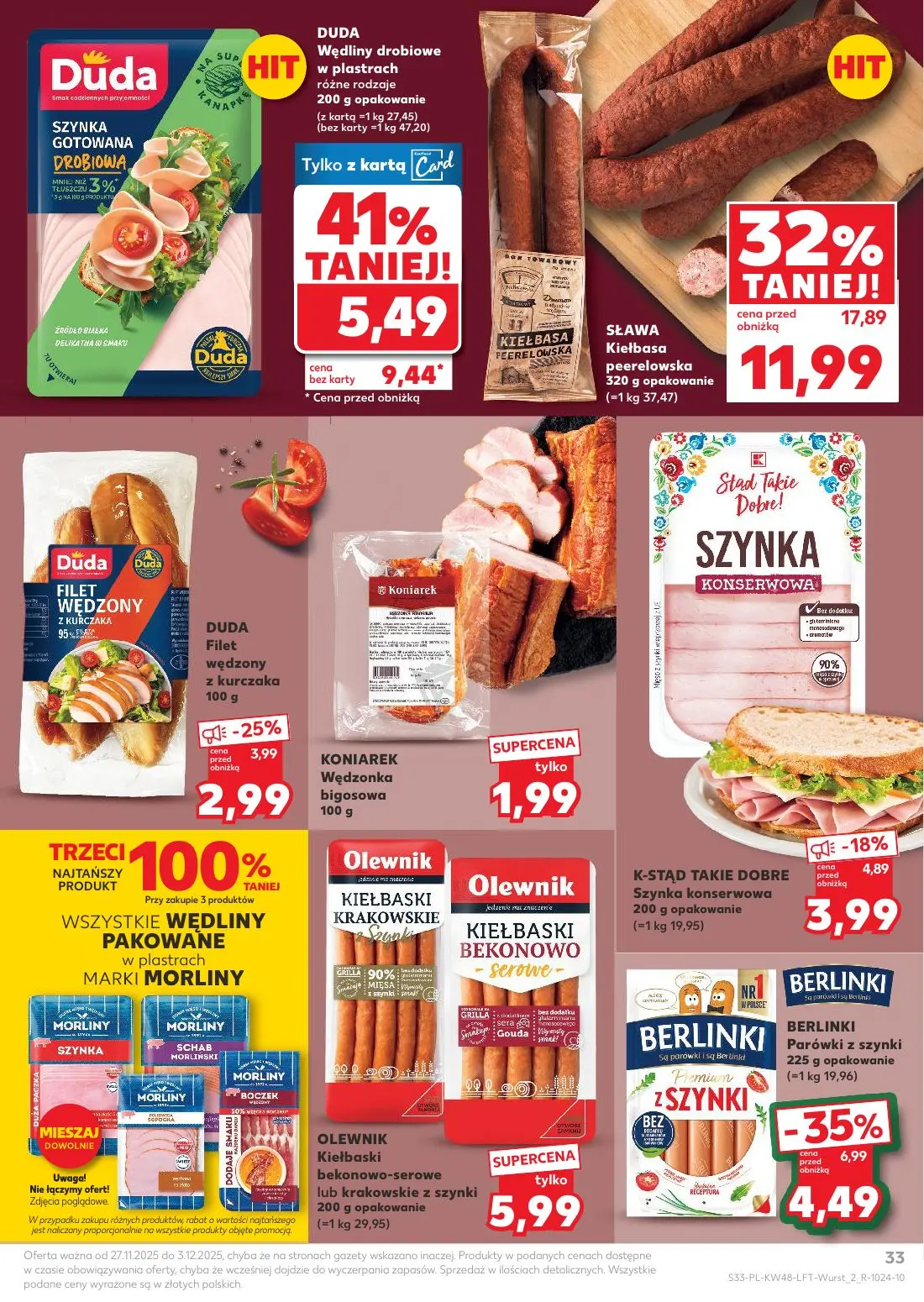 gazetka promocyjna Kaufland Święta takie jak lubisz! - Strona 33