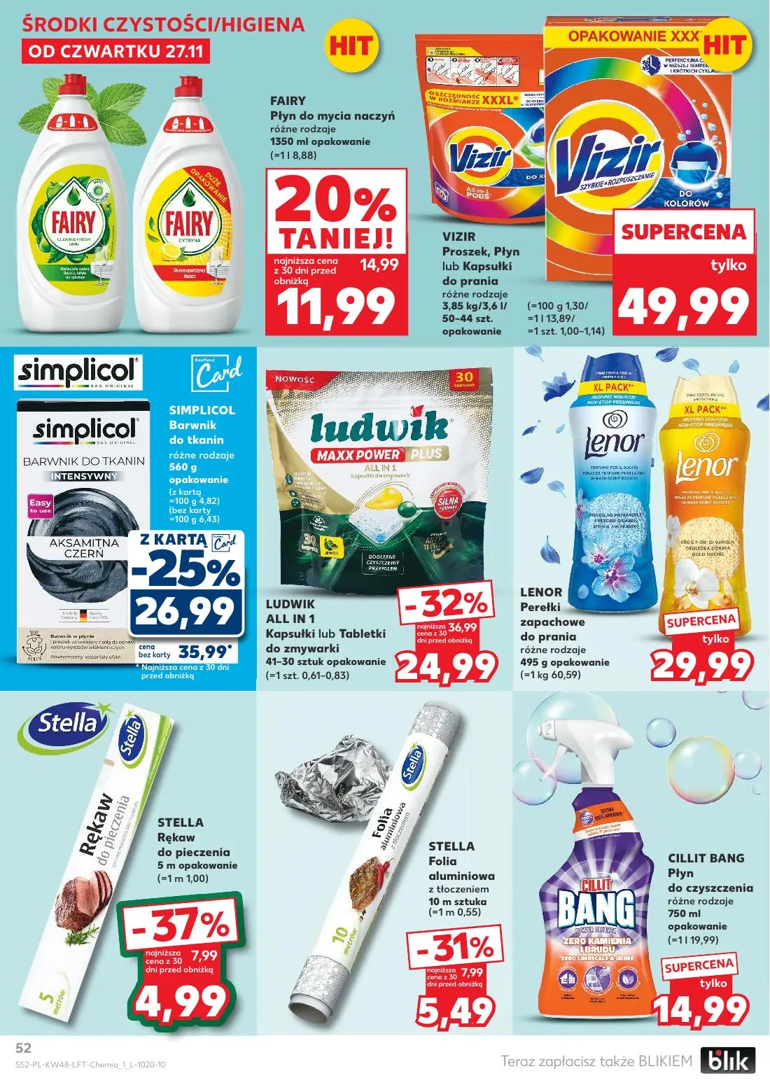 gazetka promocyjna Kaufland Święta takie jak lubisz! - Strona 52