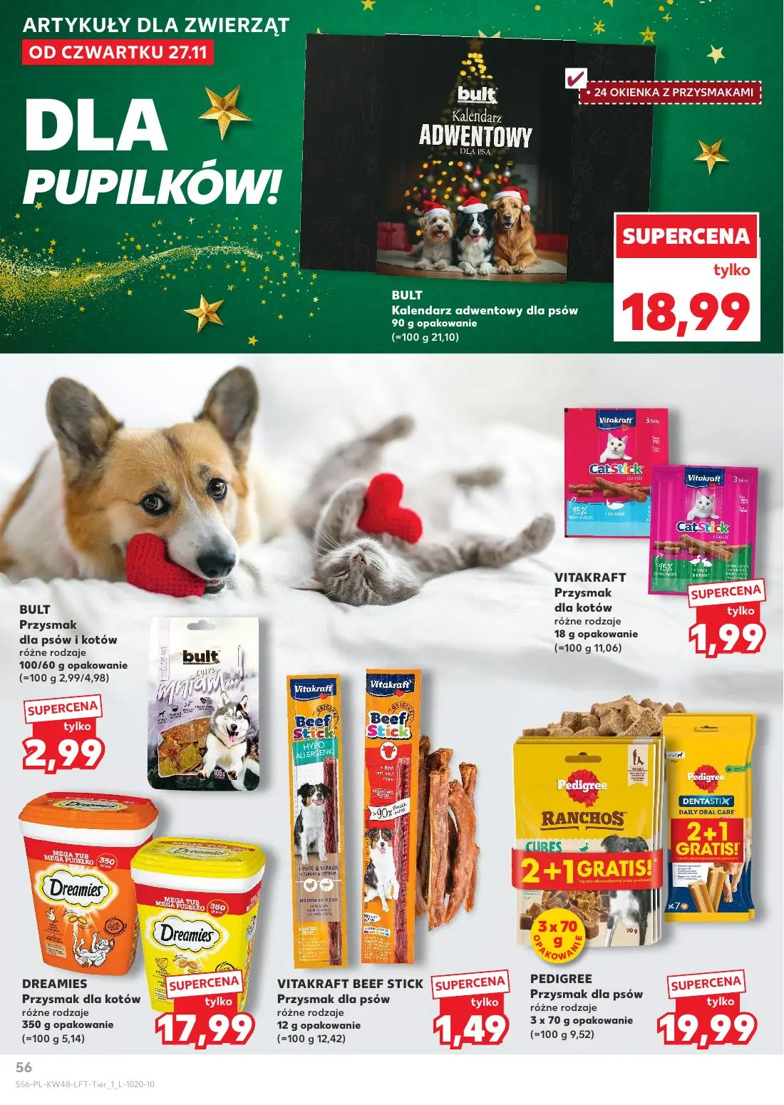 gazetka promocyjna Kaufland Święta takie jak lubisz! - Strona 56
