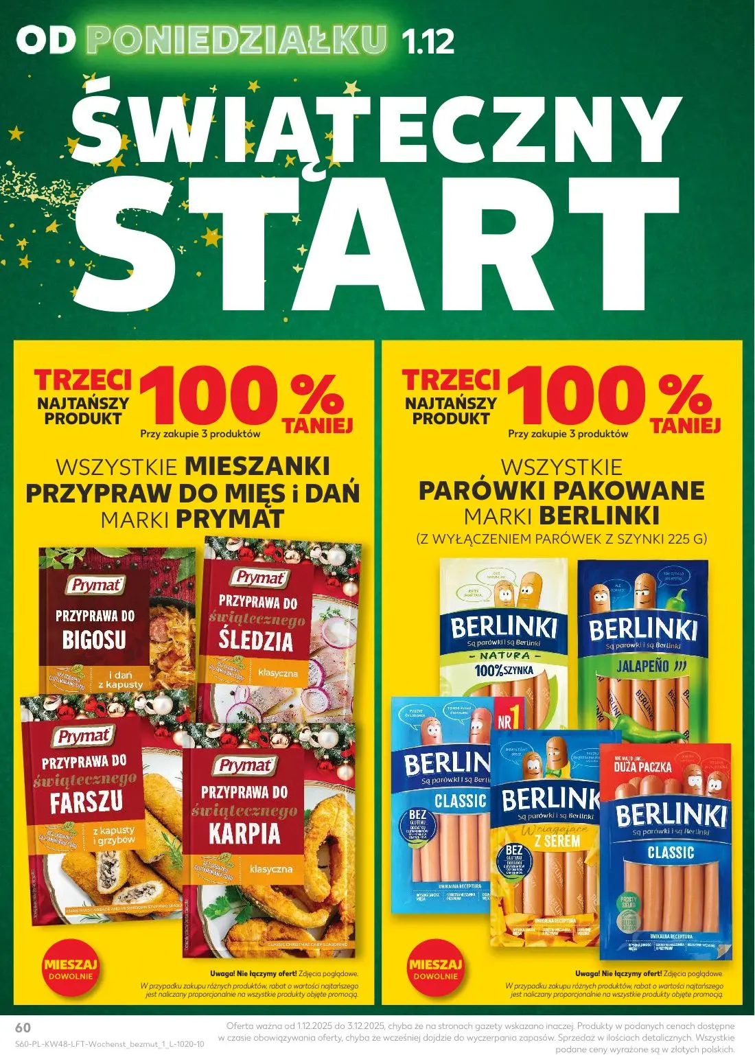 gazetka promocyjna Kaufland Święta takie jak lubisz! - Strona 60