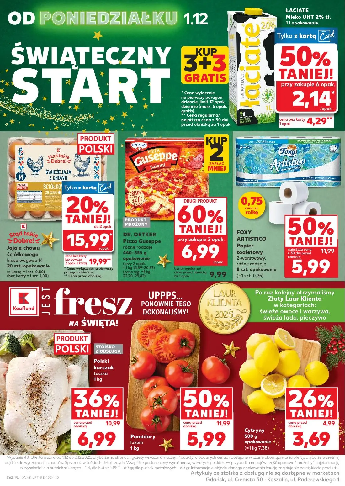 gazetka promocyjna Kaufland Święta takie jak lubisz! - Strona 62