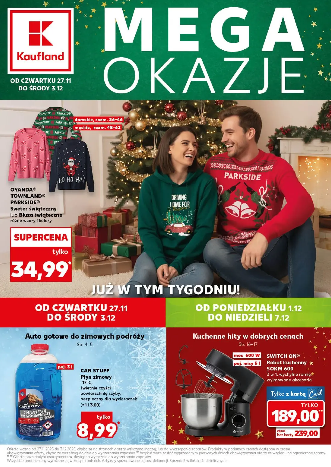 gazetka promocyjna Kaufland Mega okazje - Strona 1