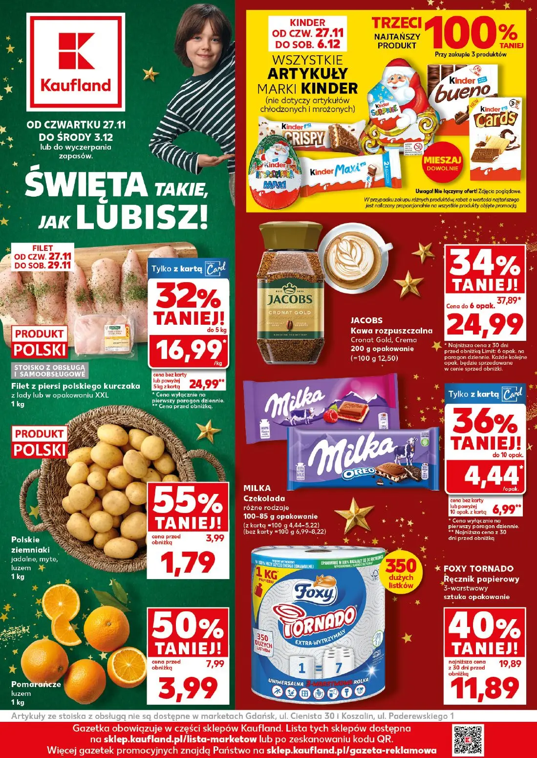 gazetka promocyjna Kaufland Święta takie jak lubisz! - Strona 1