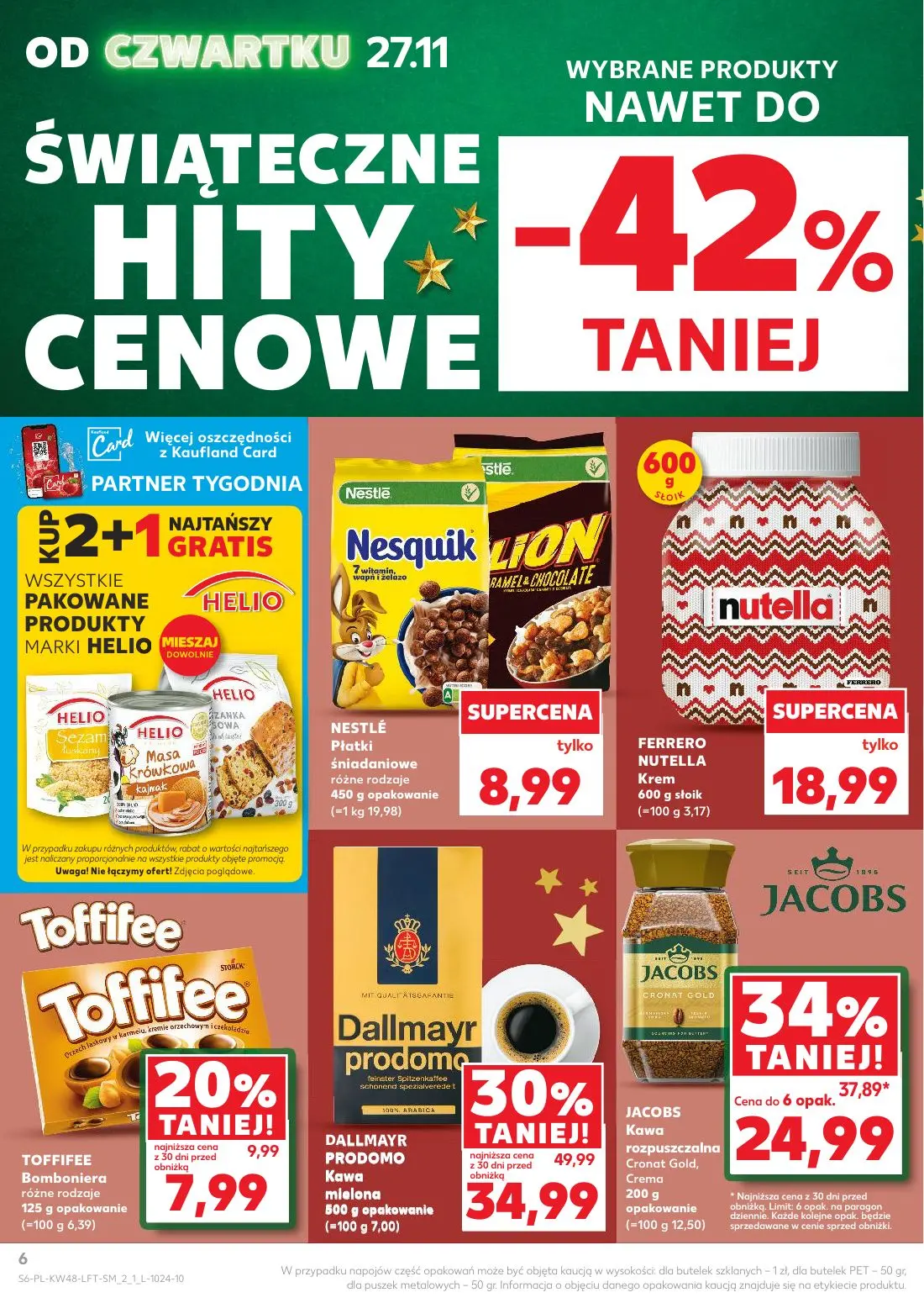 gazetka promocyjna Kaufland Święta takie jak lubisz! - Strona 6