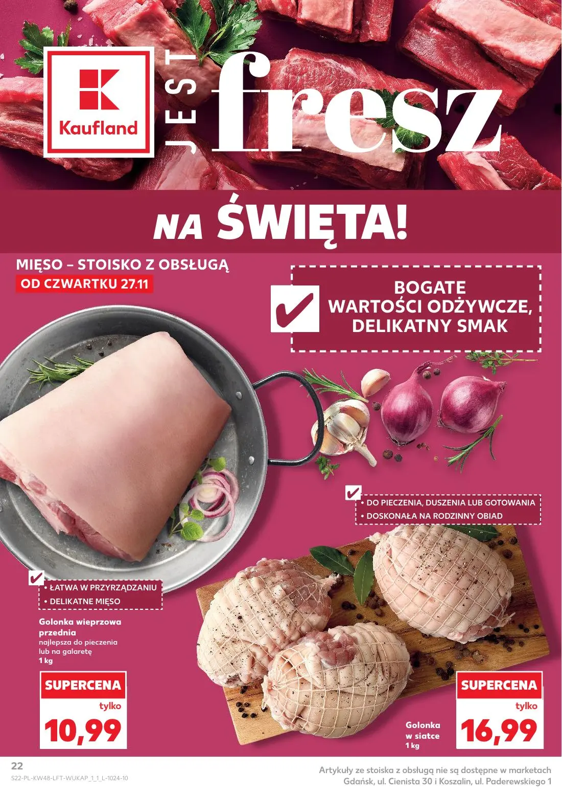 gazetka promocyjna Kaufland Święta takie jak lubisz! - Strona 22