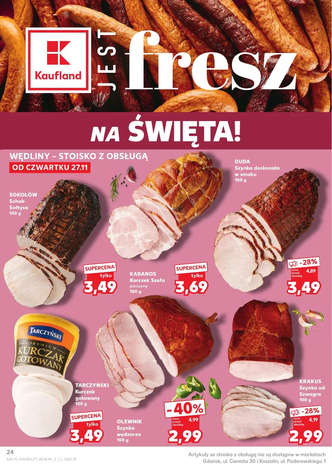 gazetka promocyjna Kaufland Święta takie jak lubisz! - Strona 24