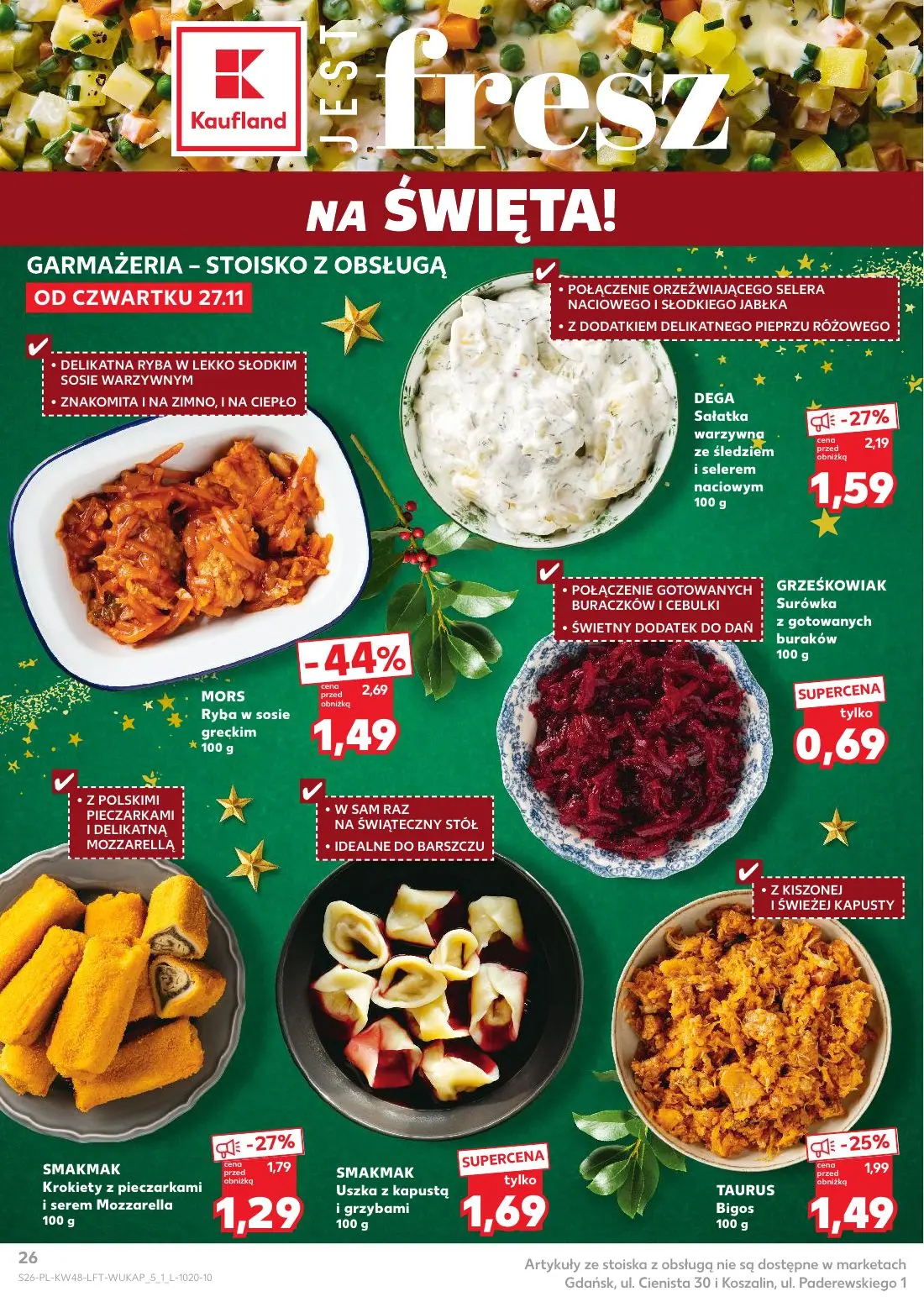 gazetka promocyjna Kaufland Święta takie jak lubisz! - Strona 26