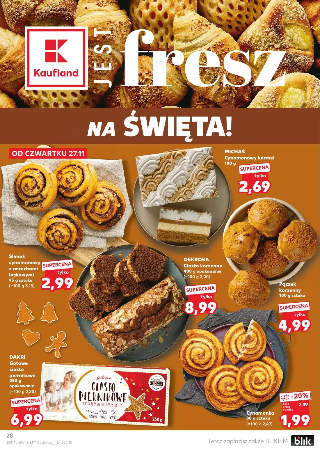 gazetka promocyjna Kaufland Święta takie jak lubisz! - Strona 28