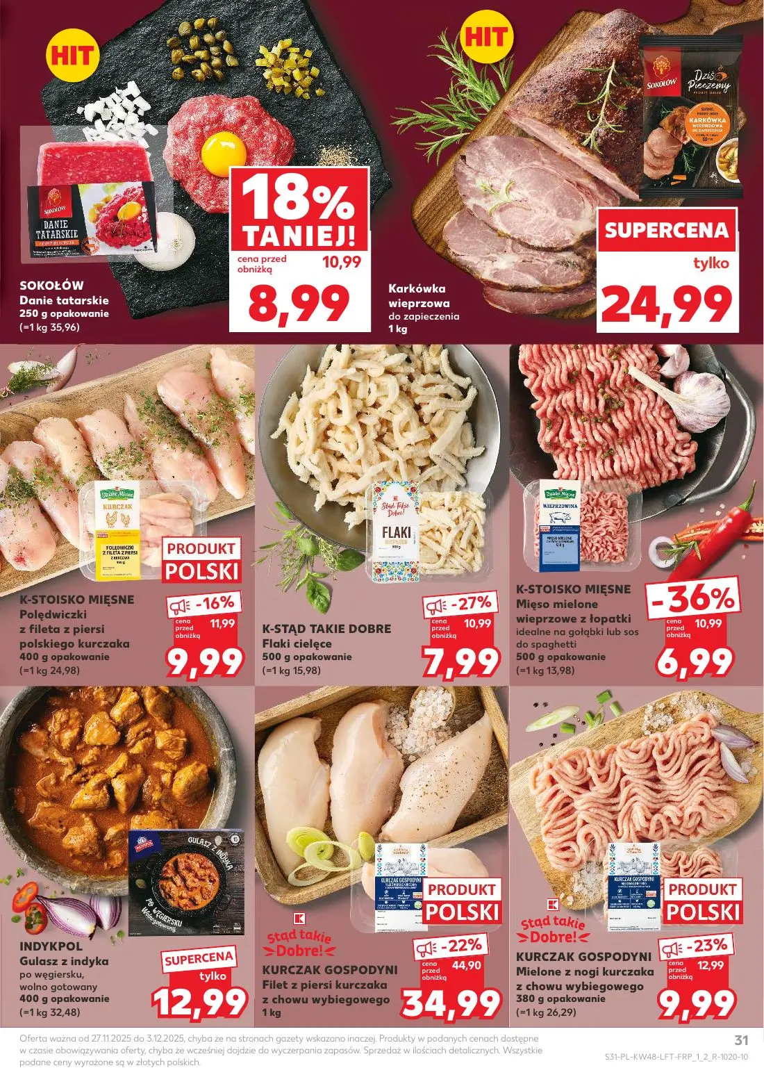 gazetka promocyjna Kaufland Święta takie jak lubisz! - Strona 31