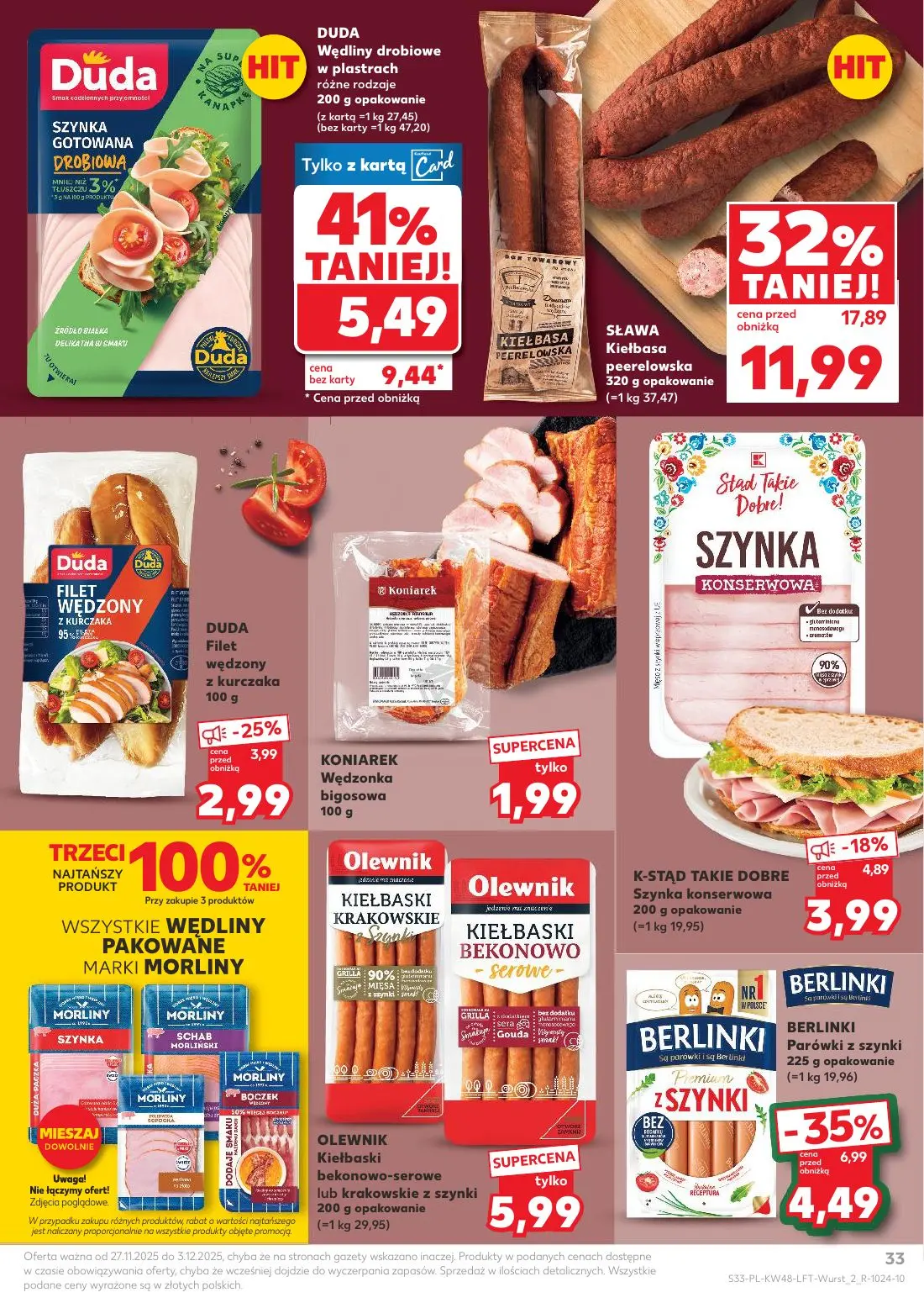 gazetka promocyjna Kaufland Święta takie jak lubisz! - Strona 33