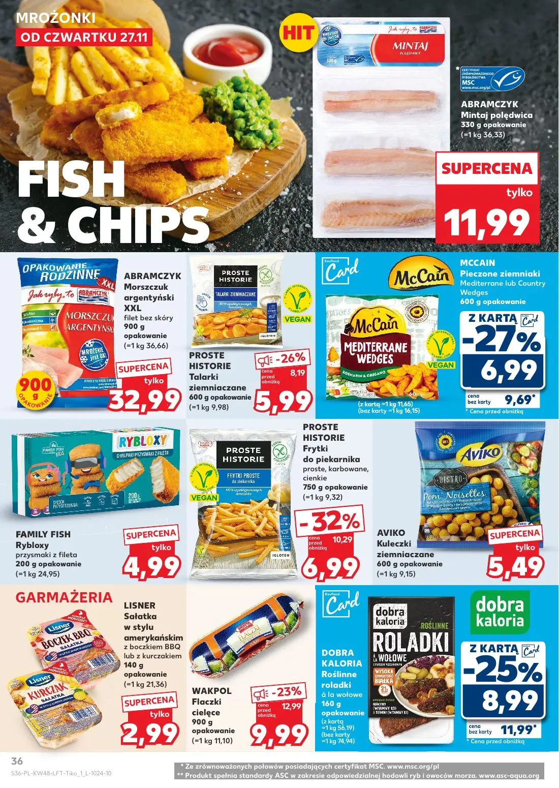 gazetka promocyjna Kaufland Święta takie jak lubisz! - Strona 36