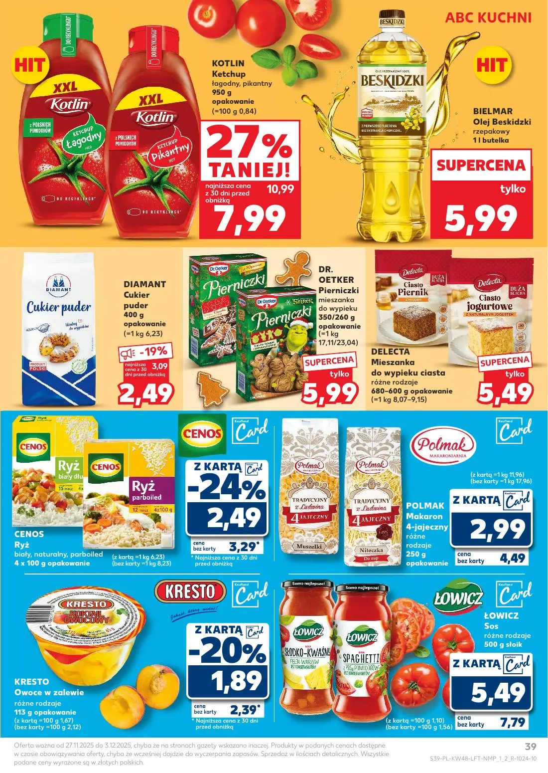 gazetka promocyjna Kaufland Święta takie jak lubisz! - Strona 39