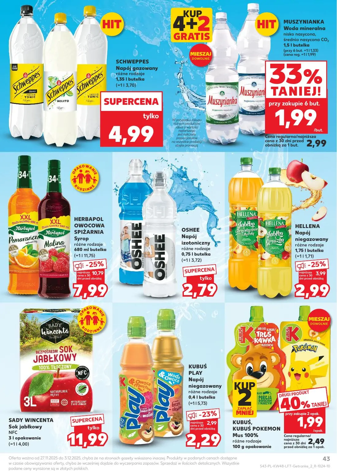 gazetka promocyjna Kaufland Święta takie jak lubisz! - Strona 43