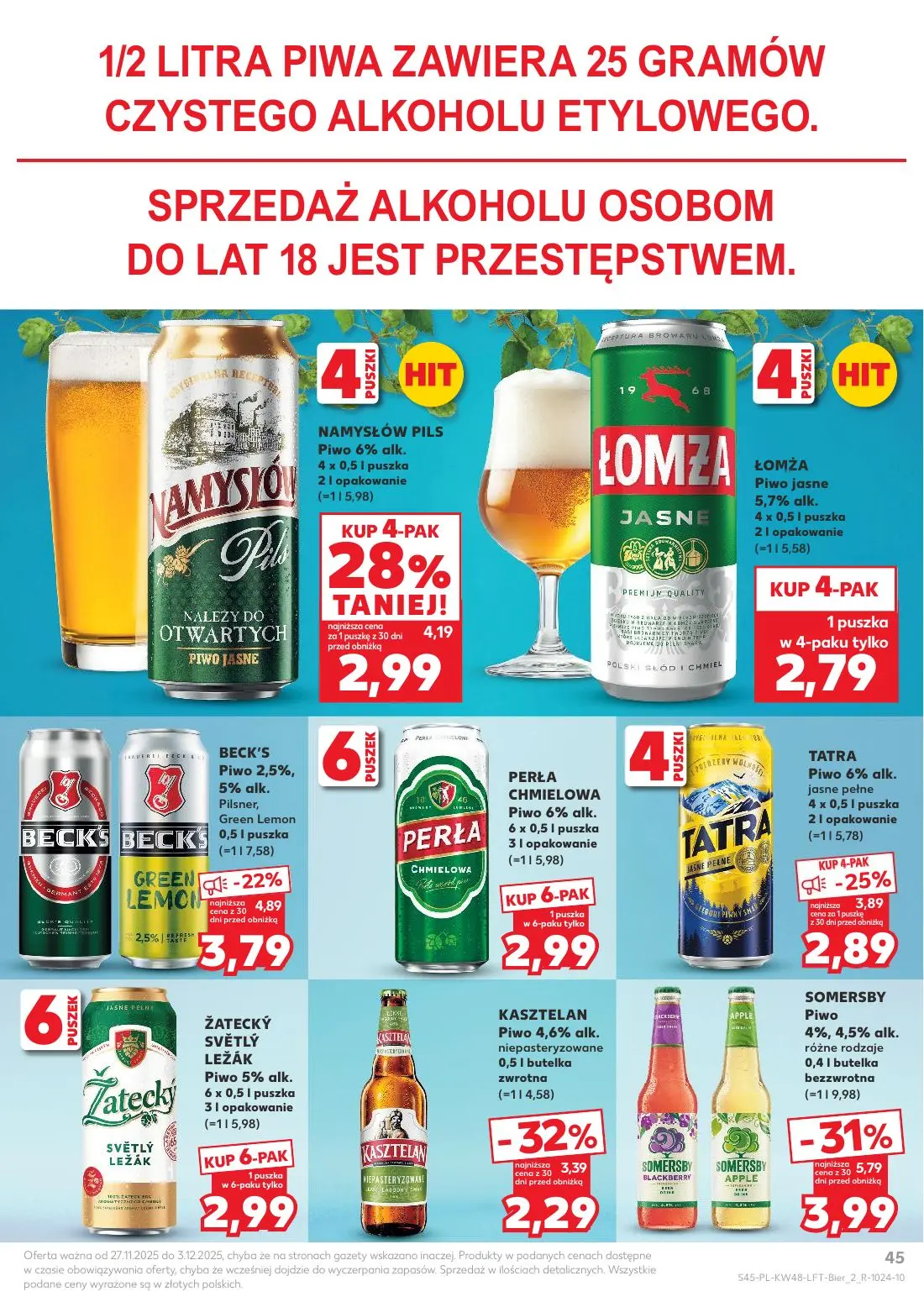 gazetka promocyjna Kaufland Święta takie jak lubisz! - Strona 45