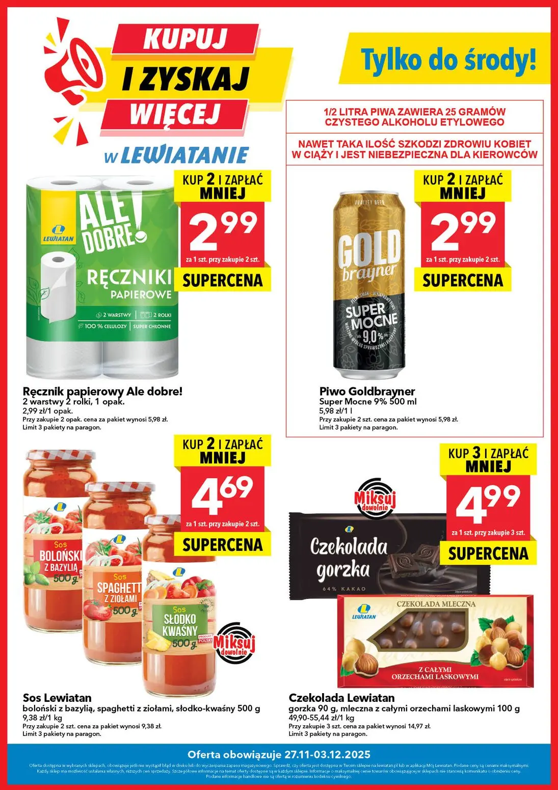gazetka promocyjna LEWIATAN Kupuj i zyskaj więcej - Strona 1