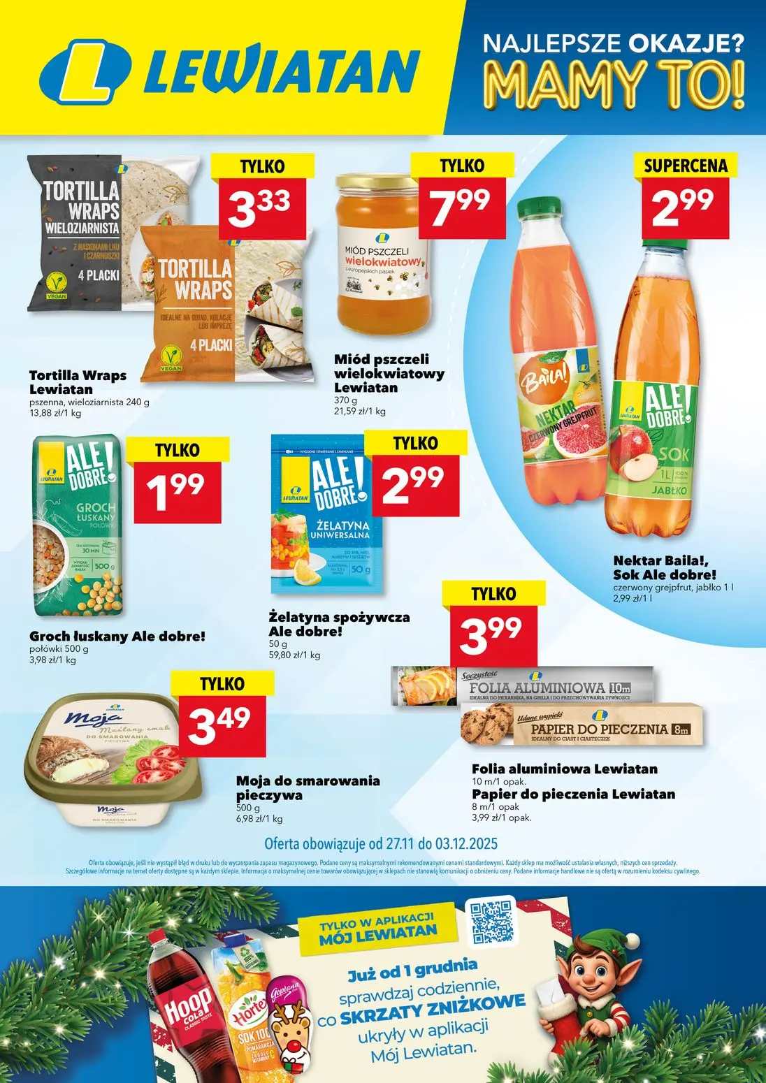 gazetka promocyjna LEWIATAN Najlepsze okazje? MAMY TO w Lewiatanie - Strona 1