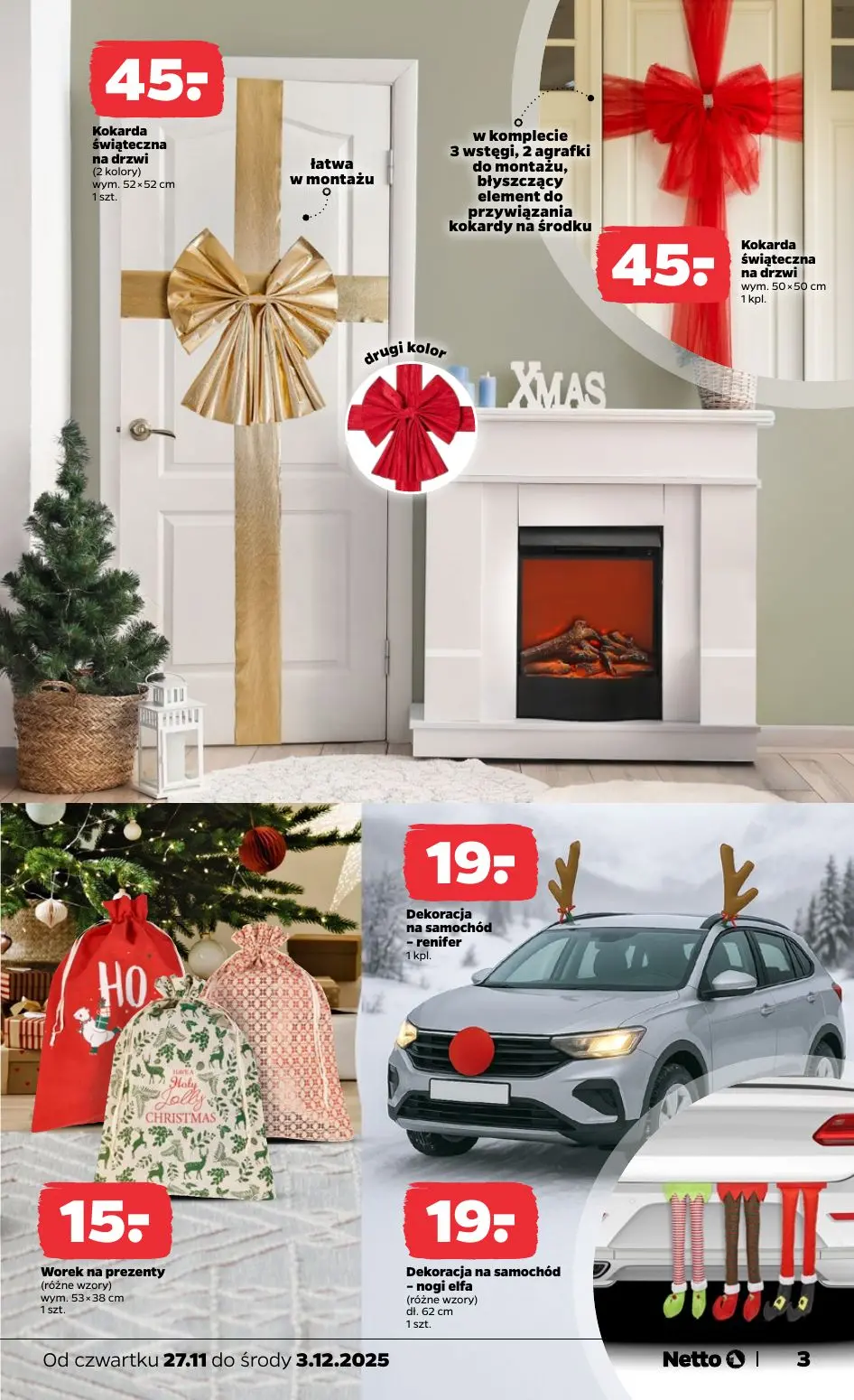 gazetka promocyjna NETTO Zadziwiająco tanie Święta - Strona 3
