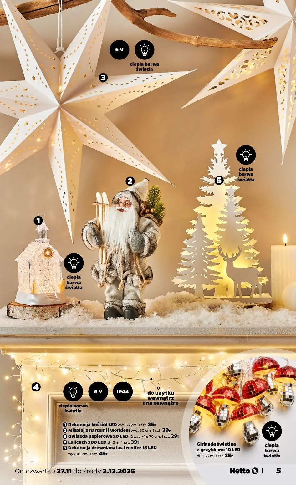 gazetka promocyjna NETTO Zadziwiająco tanie Święta - Strona 5