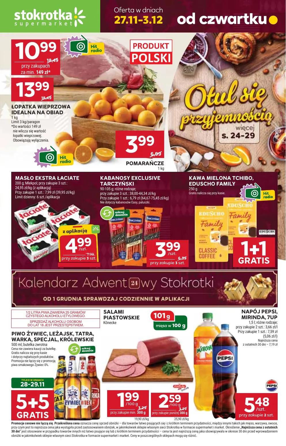 gazetka promocyjna Stokrotka Supermarket Od czwartku - Strona 1