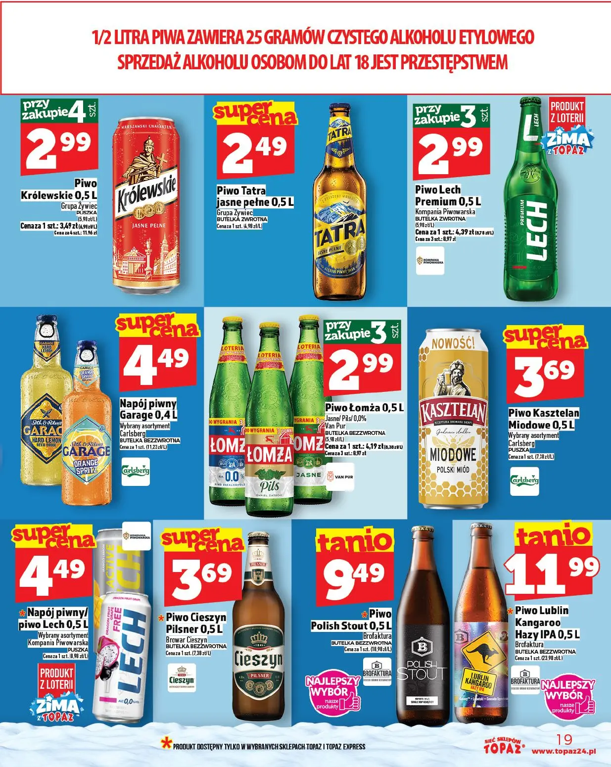 gazetka promocyjna Topaz Ogólna - Strona 19