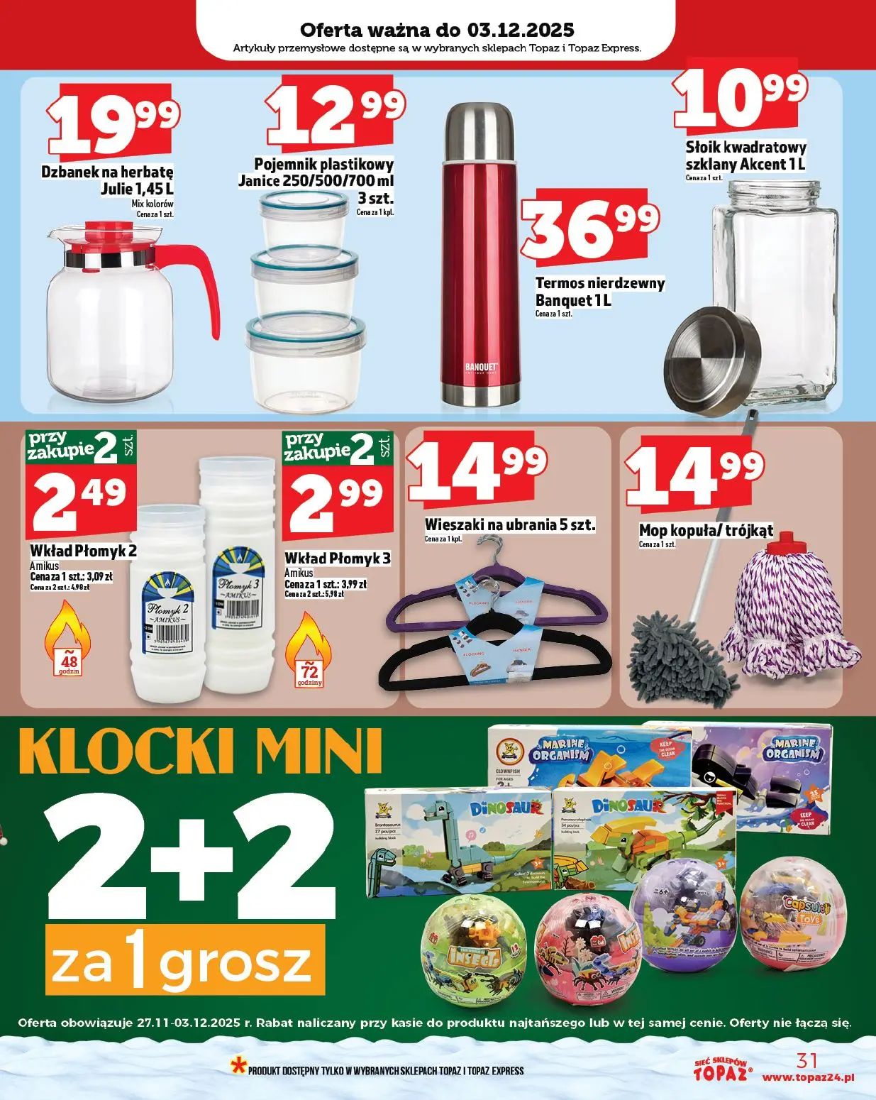 gazetka promocyjna Topaz Ogólna - Strona 31