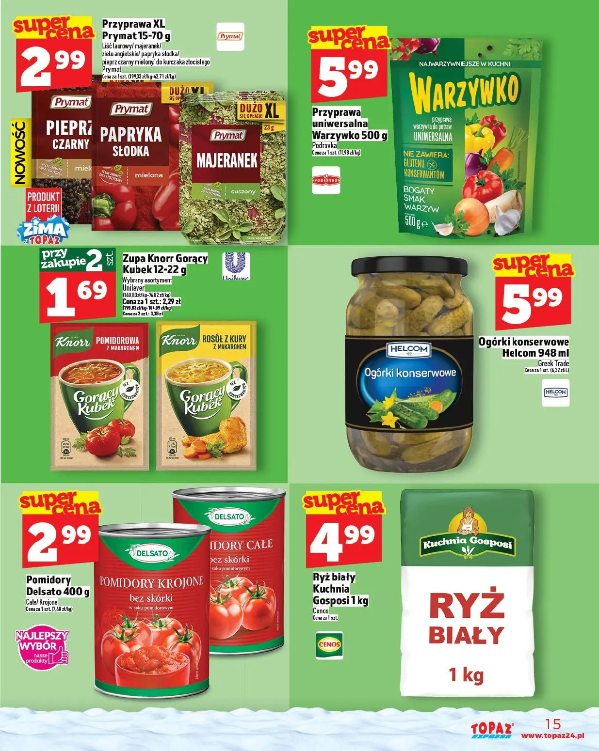 gazetka promocyjna Topaz Express - Strona 15
