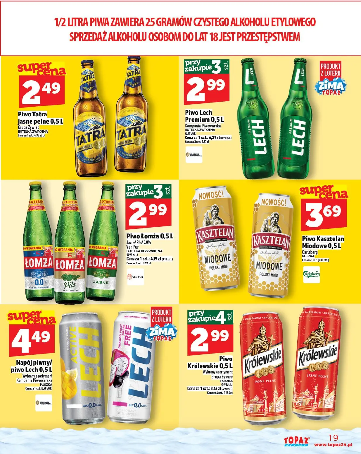 gazetka promocyjna Topaz Express - Strona 19