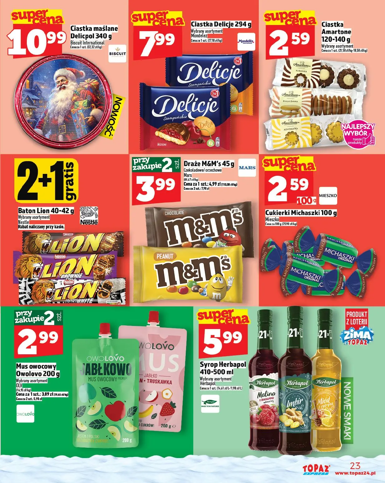 gazetka promocyjna Topaz Express - Strona 23