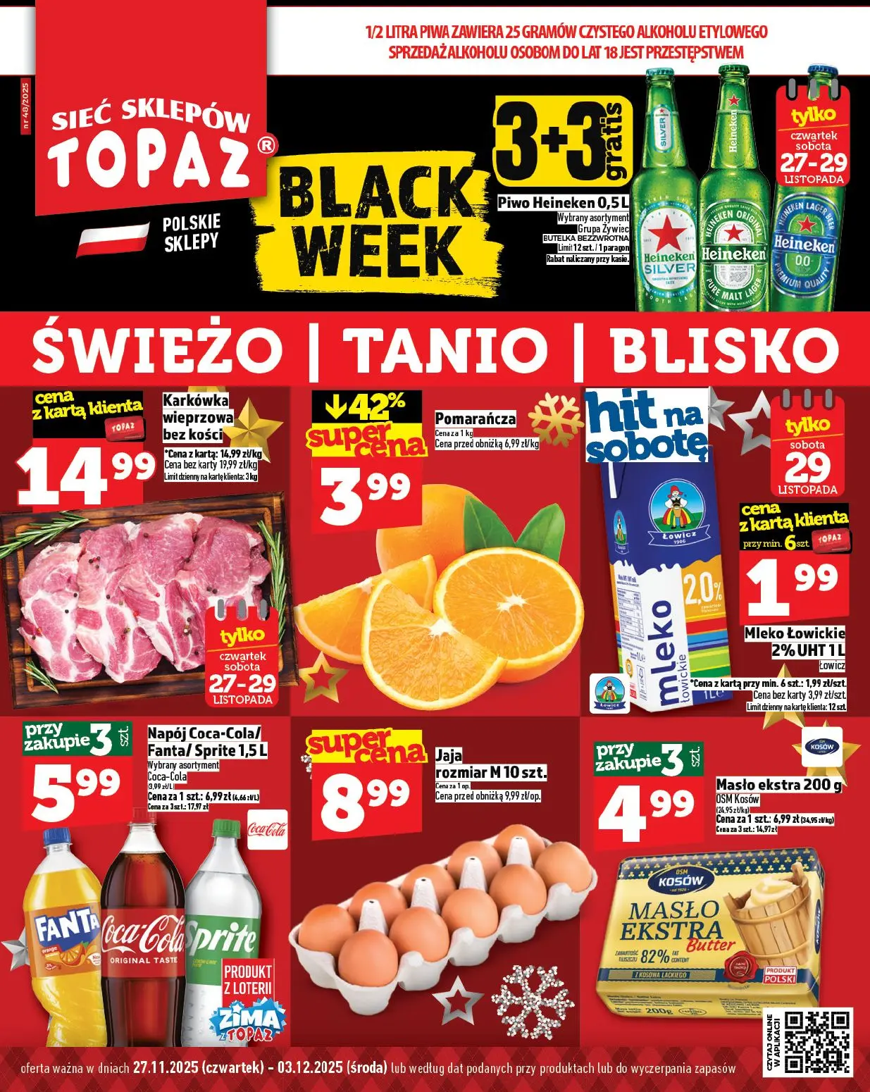 gazetka promocyjna Topaz Warszawa - Strona 1