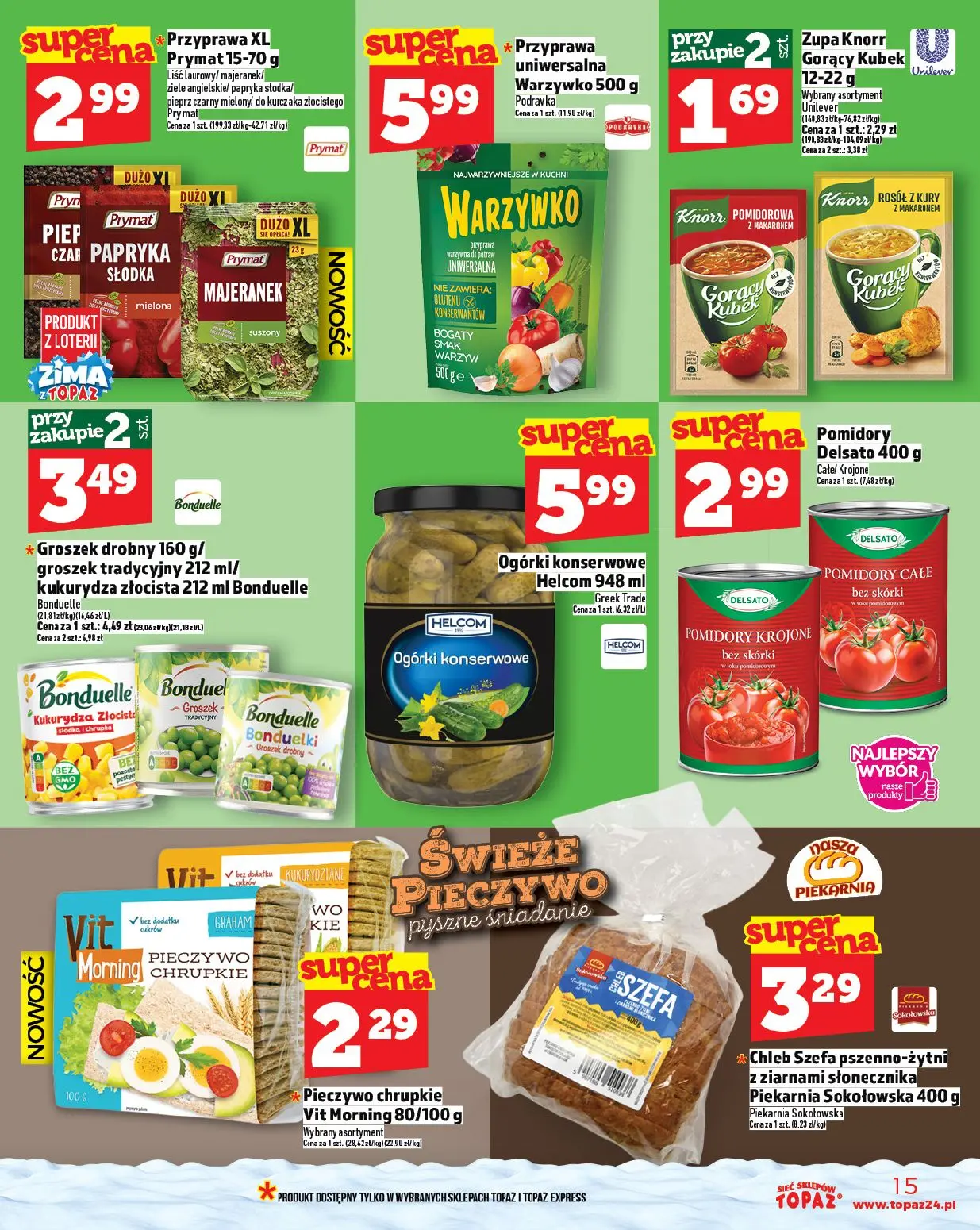 gazetka promocyjna Topaz Warszawa - Strona 15