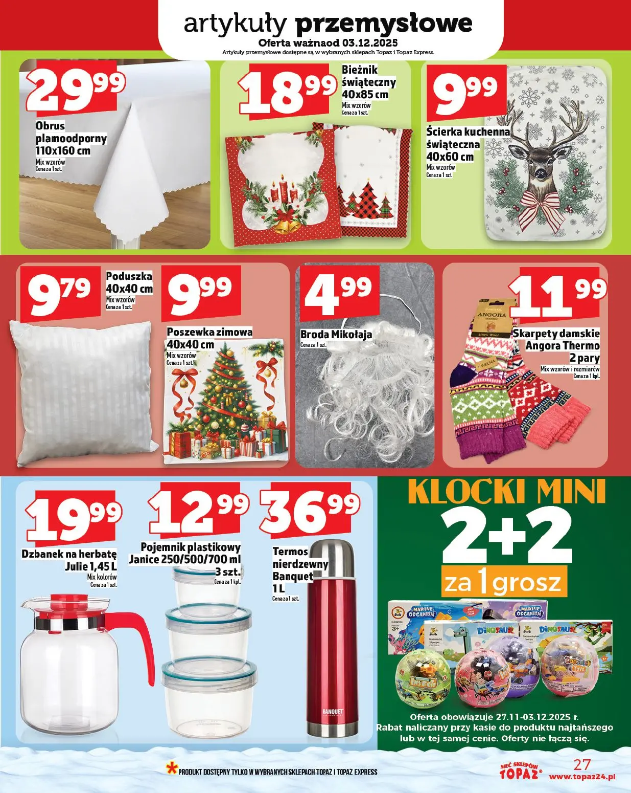 gazetka promocyjna Topaz Ceny małe - Strona 27