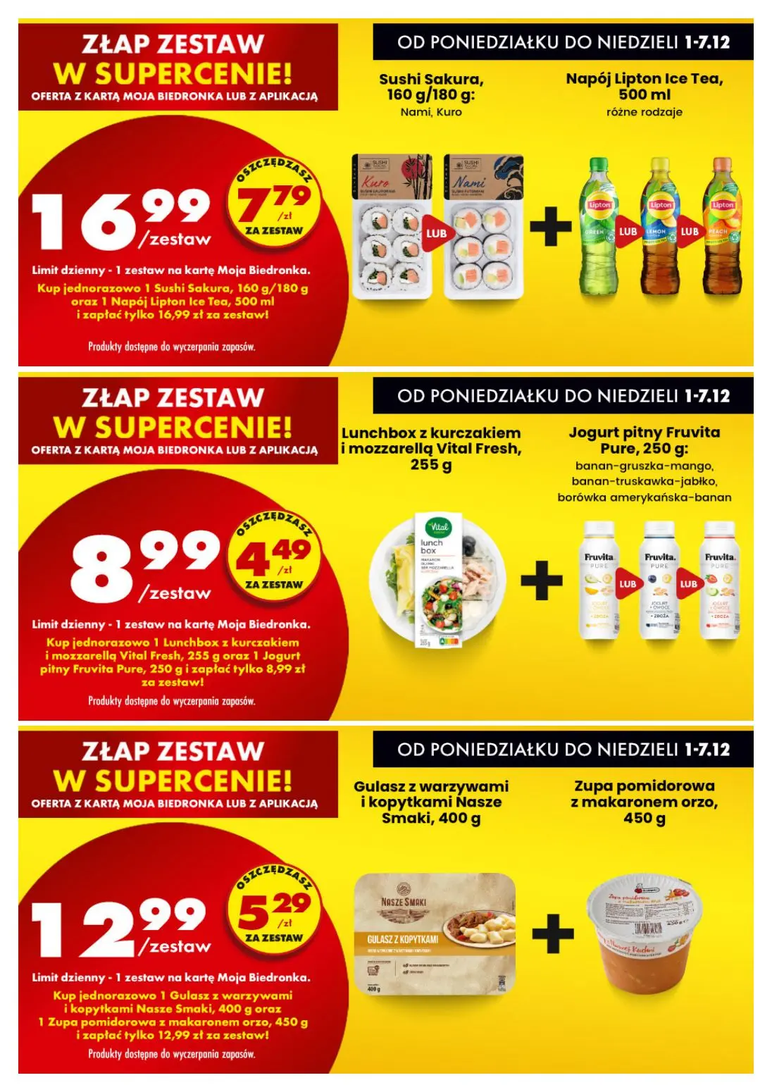 gazetka promocyjna Biedronka Biedronkowe oszczędności - Strona 2