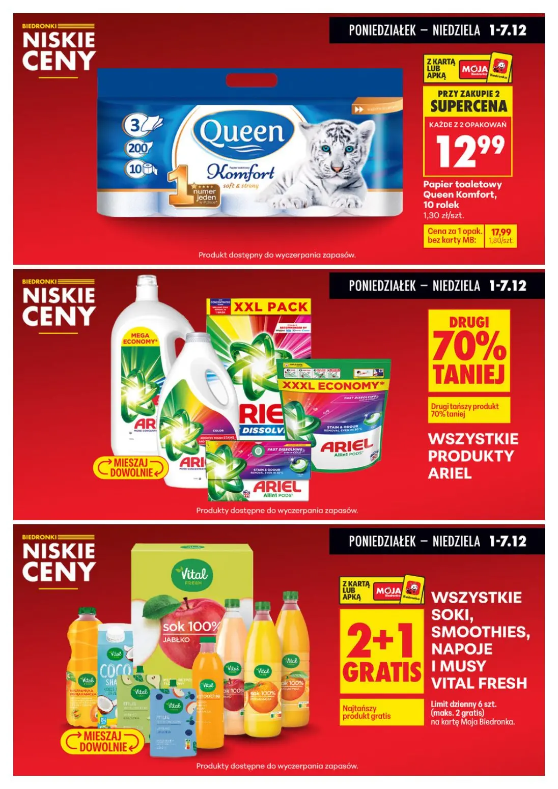 gazetka promocyjna Biedronka Biedronkowe oszczędności - Strona 7