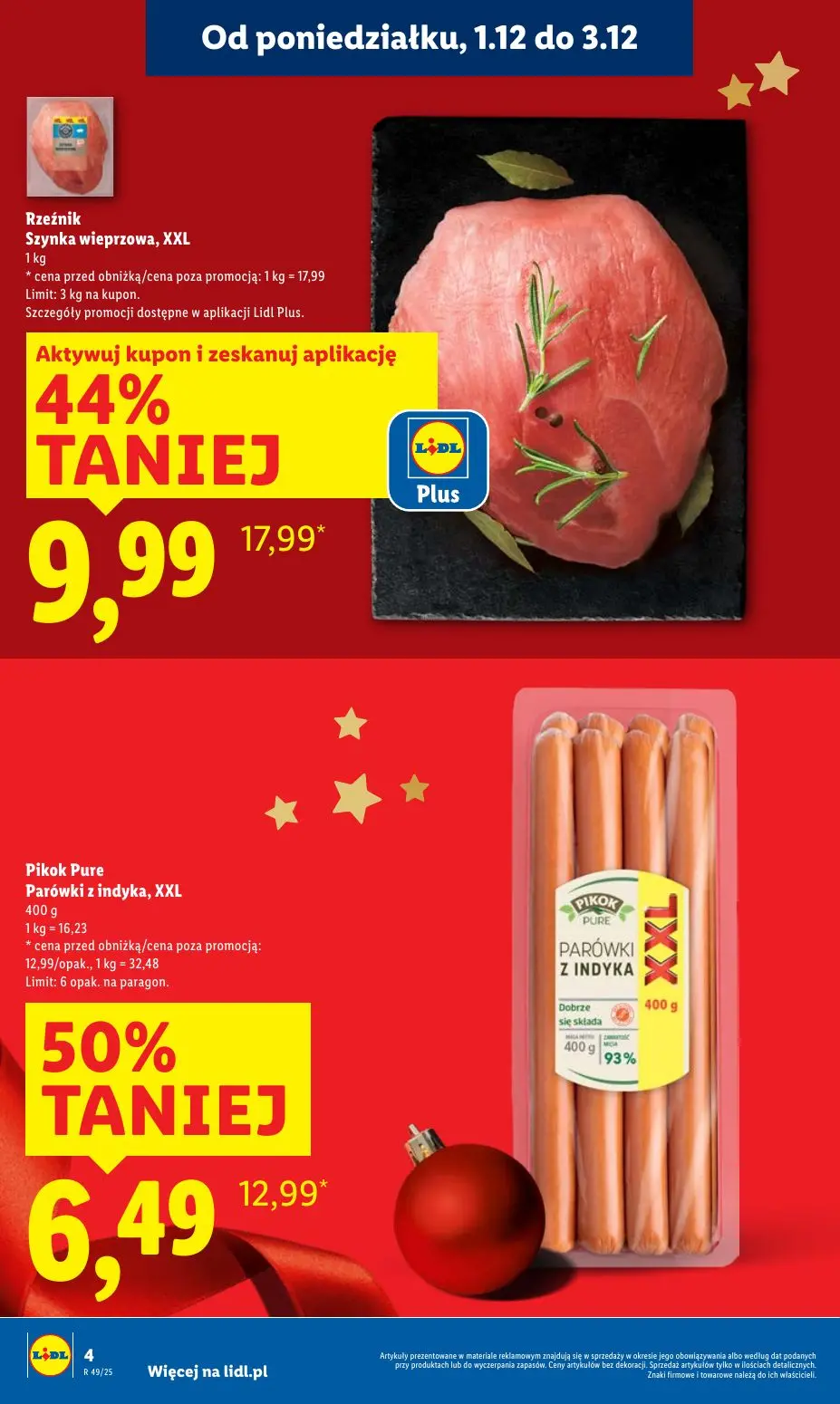 gazetka promocyjna LIDL Od poniedziałku  - Strona 4