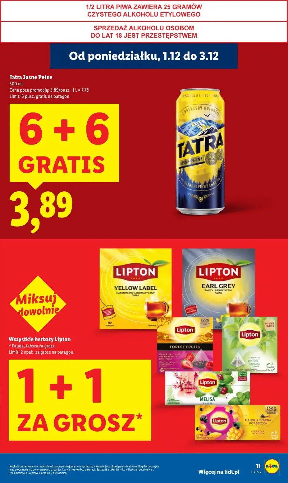 gazetka promocyjna LIDL Od poniedziałku  - Strona 11