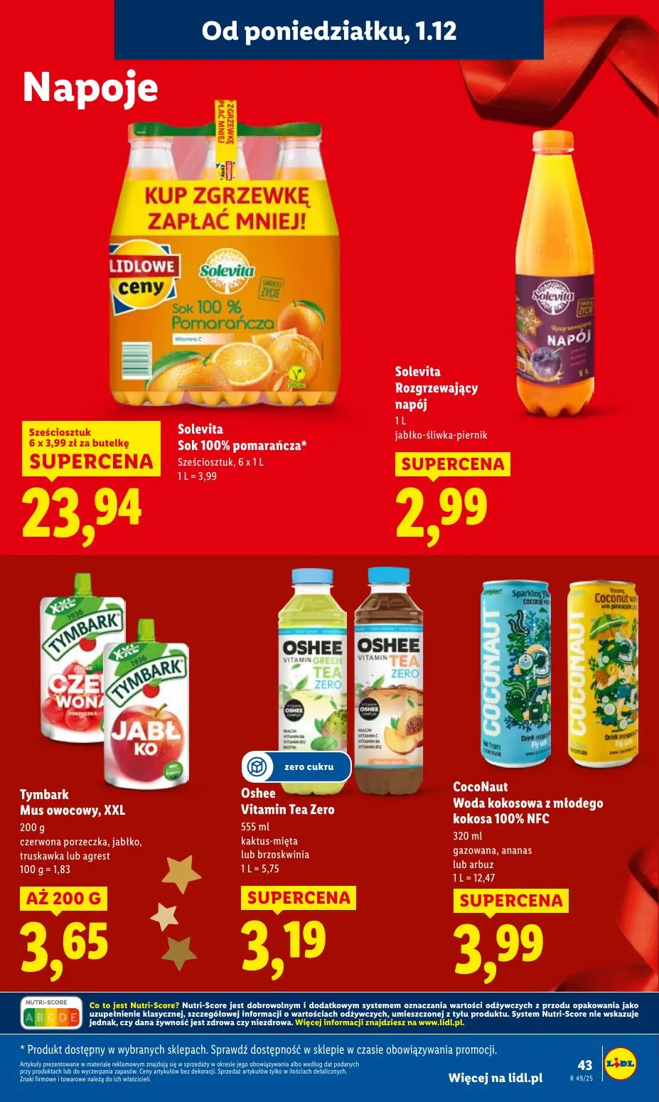 gazetka promocyjna LIDL Od poniedziałku  - Strona 45