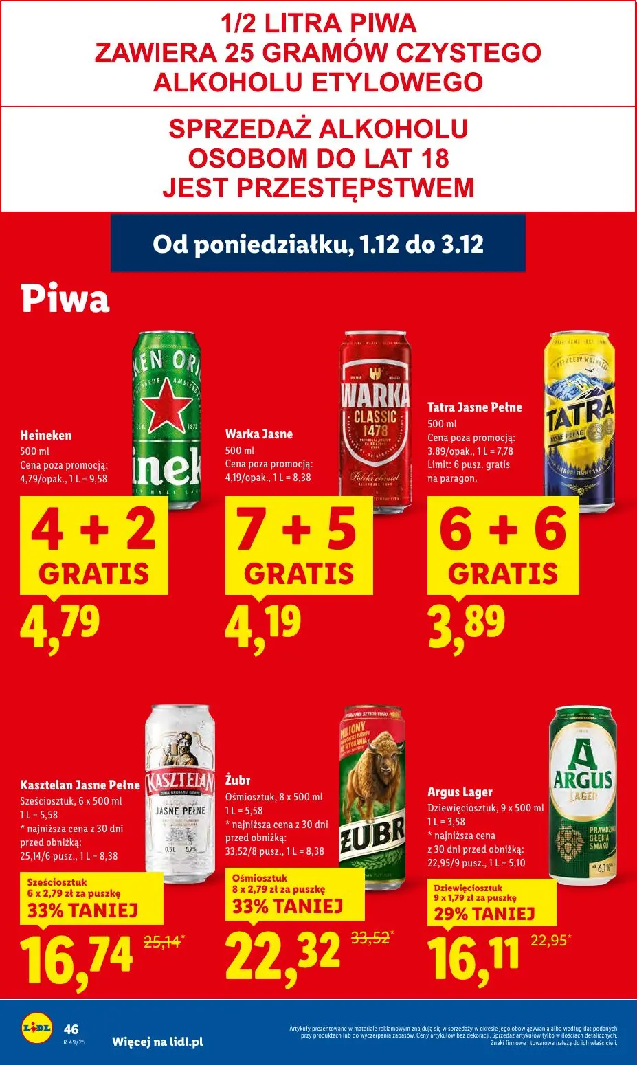 gazetka promocyjna LIDL Od poniedziałku  - Strona 48