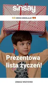 Gazetka promocyjna Sinsay, ważna od 2025-11-13 do 2025-12-04.