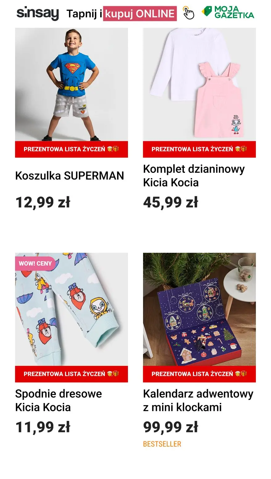 gazetka promocyjna Sinsay Prezentowa lista życzeń 🎁🧑🎄 - Strona 3